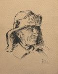 FG 1942 Portrait mit Tschapka